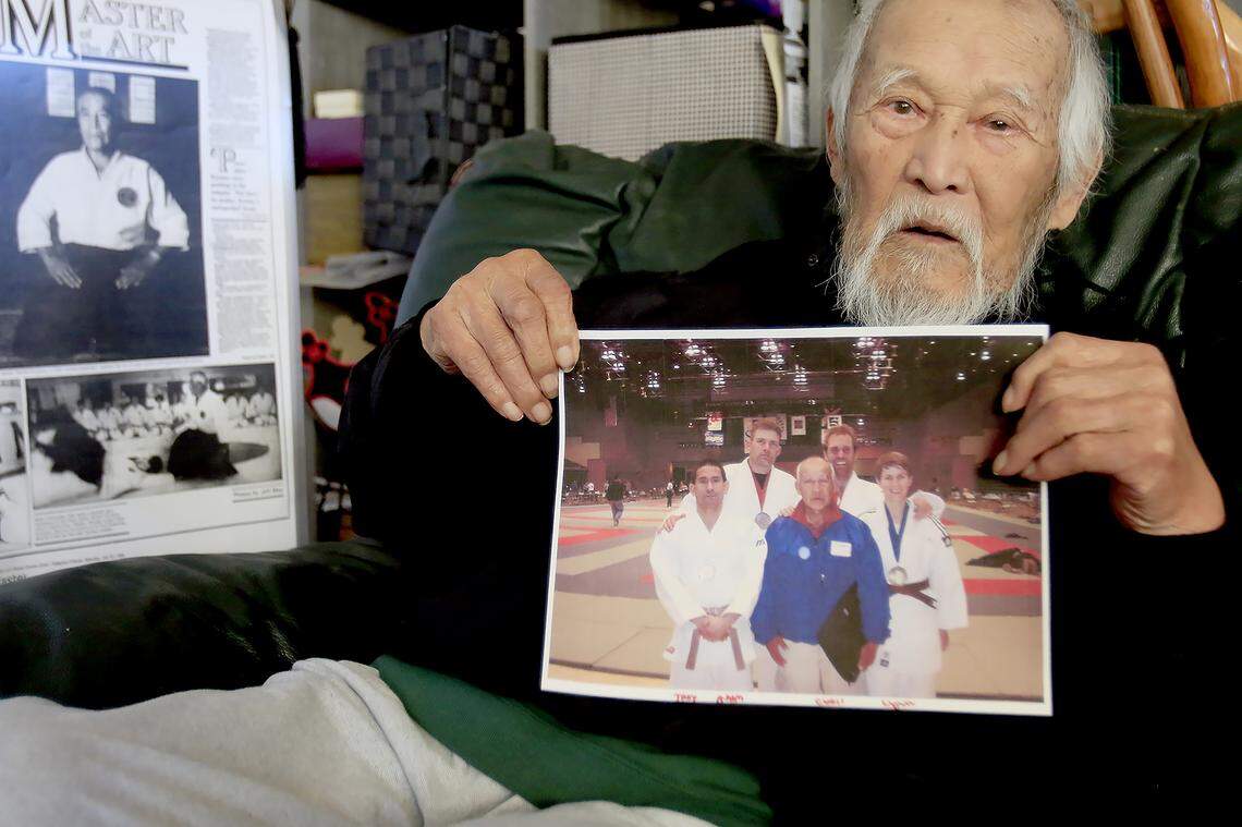Hayawo Kiyama, now an 89-year-old Los Osos resident, was 8 and fishing with his widowed aunt on the morning of Aug. 9, 1945, when they witnessed the bombing of Nagasaki. He later became a daito ryu aiki-jujitsu instructor in San Luis Obispo.