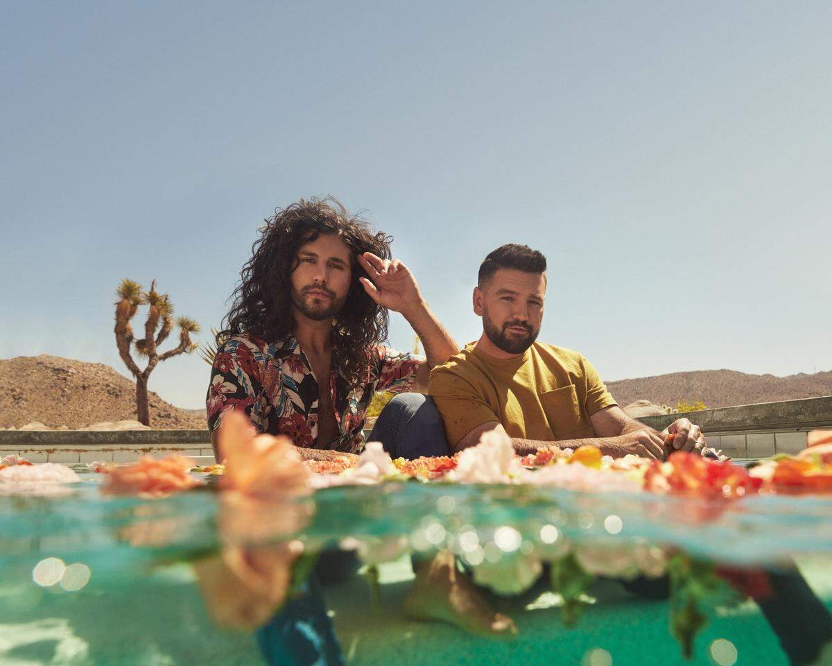 The country-pop duo Dan + Shay will headline the California Mid-State Fair in Paso Robles in July 2022.