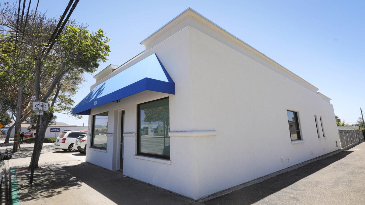 The new 5Cities Homeless Coalition Warming Center in Arroyo Grande on Grand Avenue, seen here on June 26, 2024.