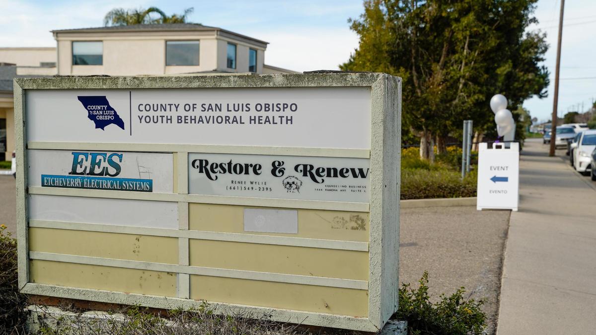 The San Luis Obispo County Behavioral Health Department’s new Grover Beach youth clinic at 1666 Ramona Ave. opened Oct. 28, 2024, pictured here Friday, Feb. 21, 2025.