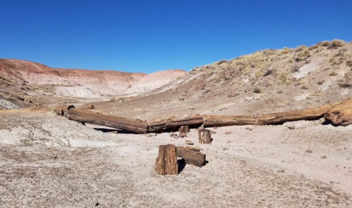 This is how Onyx Bridge looks now, after the natural bridge cracked to pieces in December.