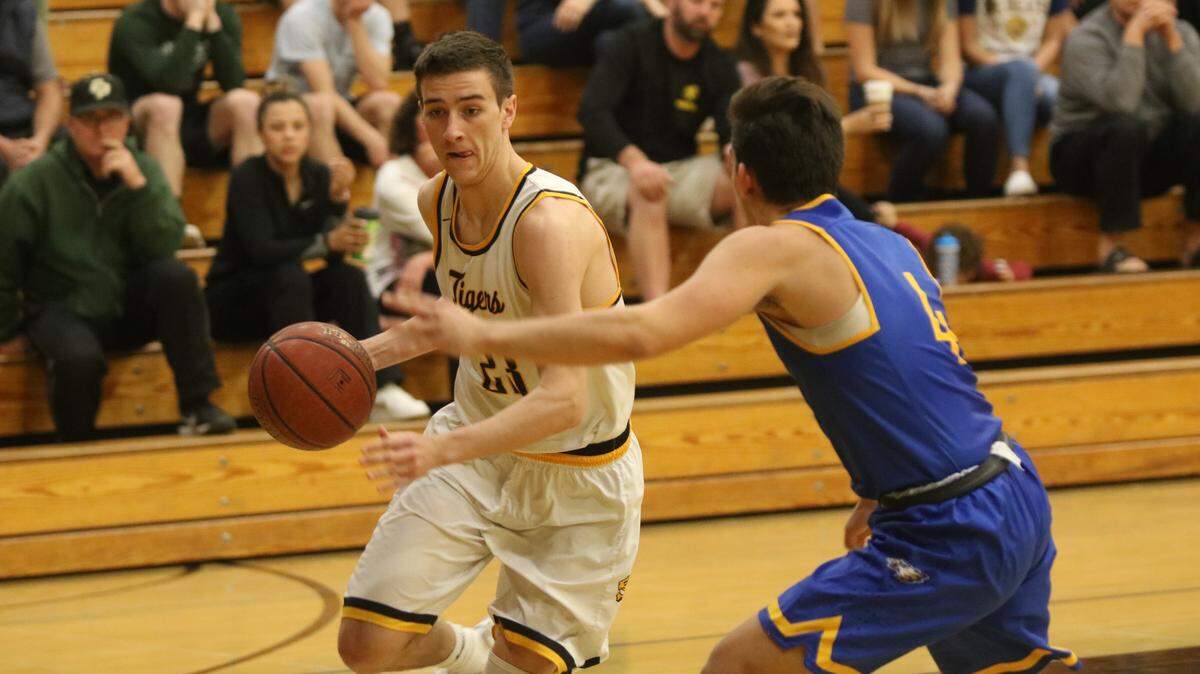 SLO High junior Addisson Wright drives to the basket Wednesday night against Bakersfield Christian in the first round of the CIF State Division IV playoffs.