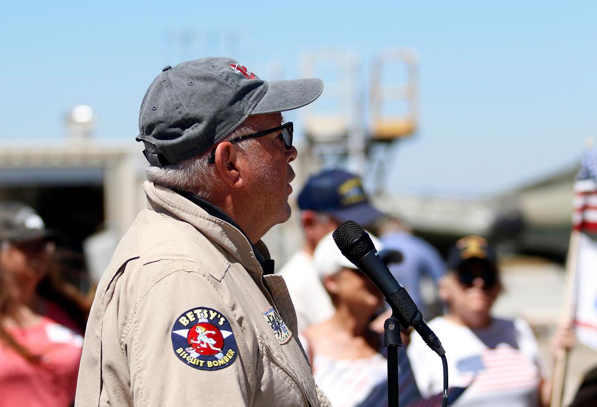 Pilot Sherman Smoot was killed when the vintage plane he was flying crashed near Minter Field in Shafter on Sept. 2, 2022. Smoot was the pilot of the WWII-era Betsy’s Biscuit Bomber that took local veterans on an Honor Flight on Saturday, Aug. 27, 2022, from the Paso Robles Municipal Airport.