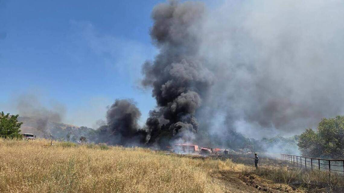 With Cal Fire busy and smoke billowing, neighbors rallied to save home from flames