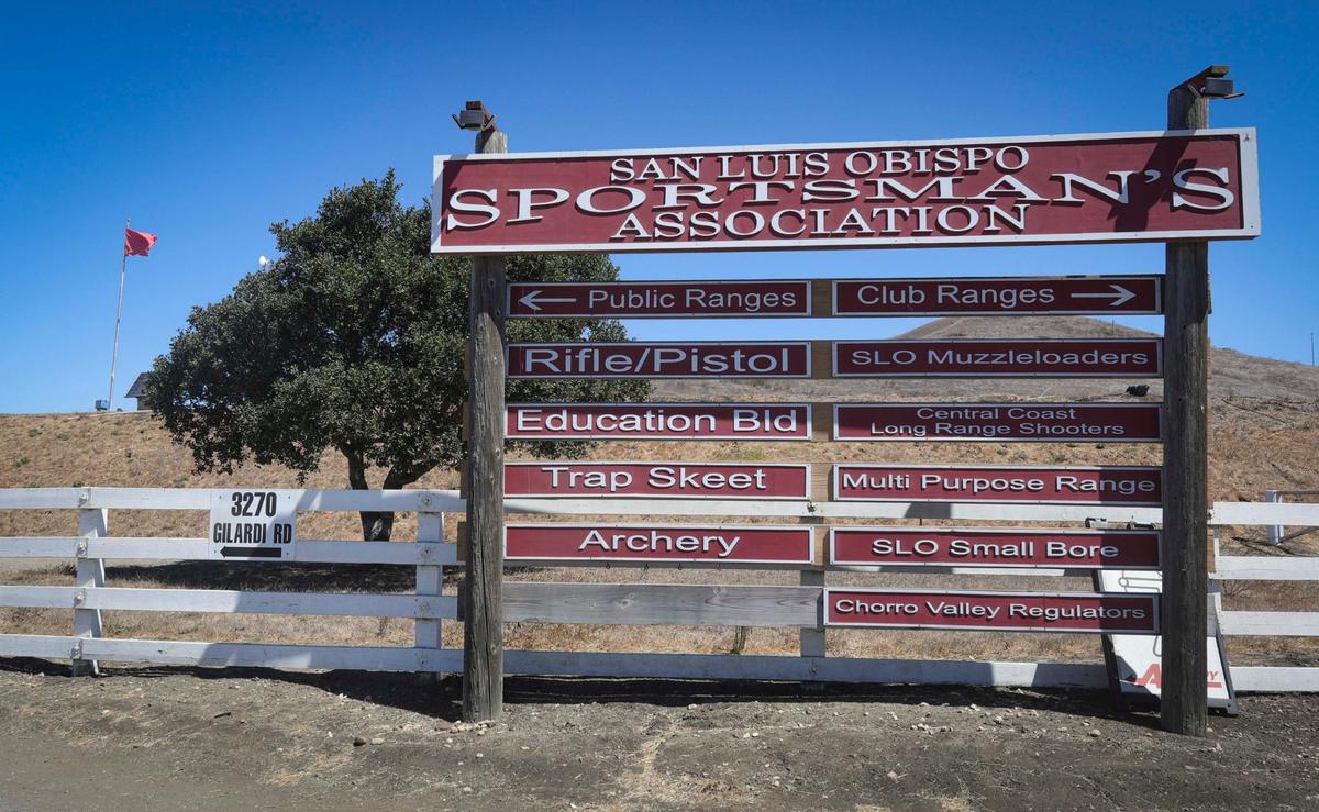 San Luis Obispo Sportsmen’s Association shooting range offers a variety of venues, from archery to shotguns.