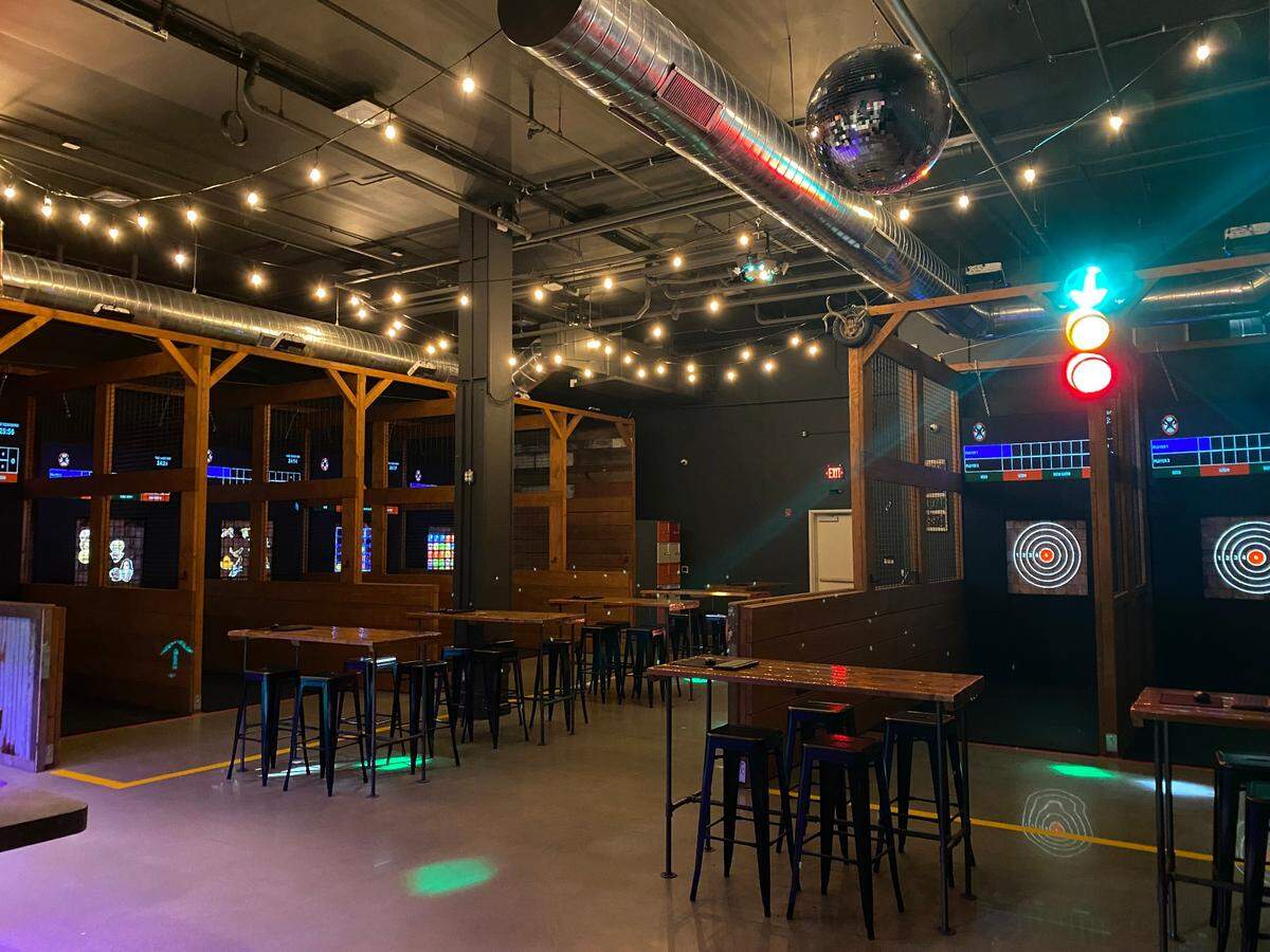 A-Town Chop Shop, a vintage auto-themed axe-throwing lounge in Atascadero, will celebrate its grand opening on Wednesday, May 24, 2023.