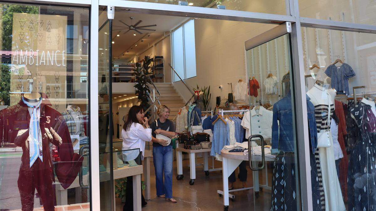 Ambiance Boutique in San Luis Obispo received angry calls, emails and Instagram comments after being confused with Ambiance Apparel in Los Angeles, the subject of a federal immigration enforcement raid on June 6, 2025.