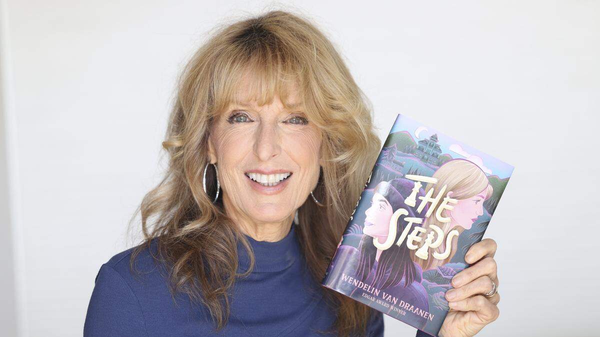 Prolific author Wendelin Van Draanen has a new young adult novel “The Steps”  seen here on Aug. 26, 2025.