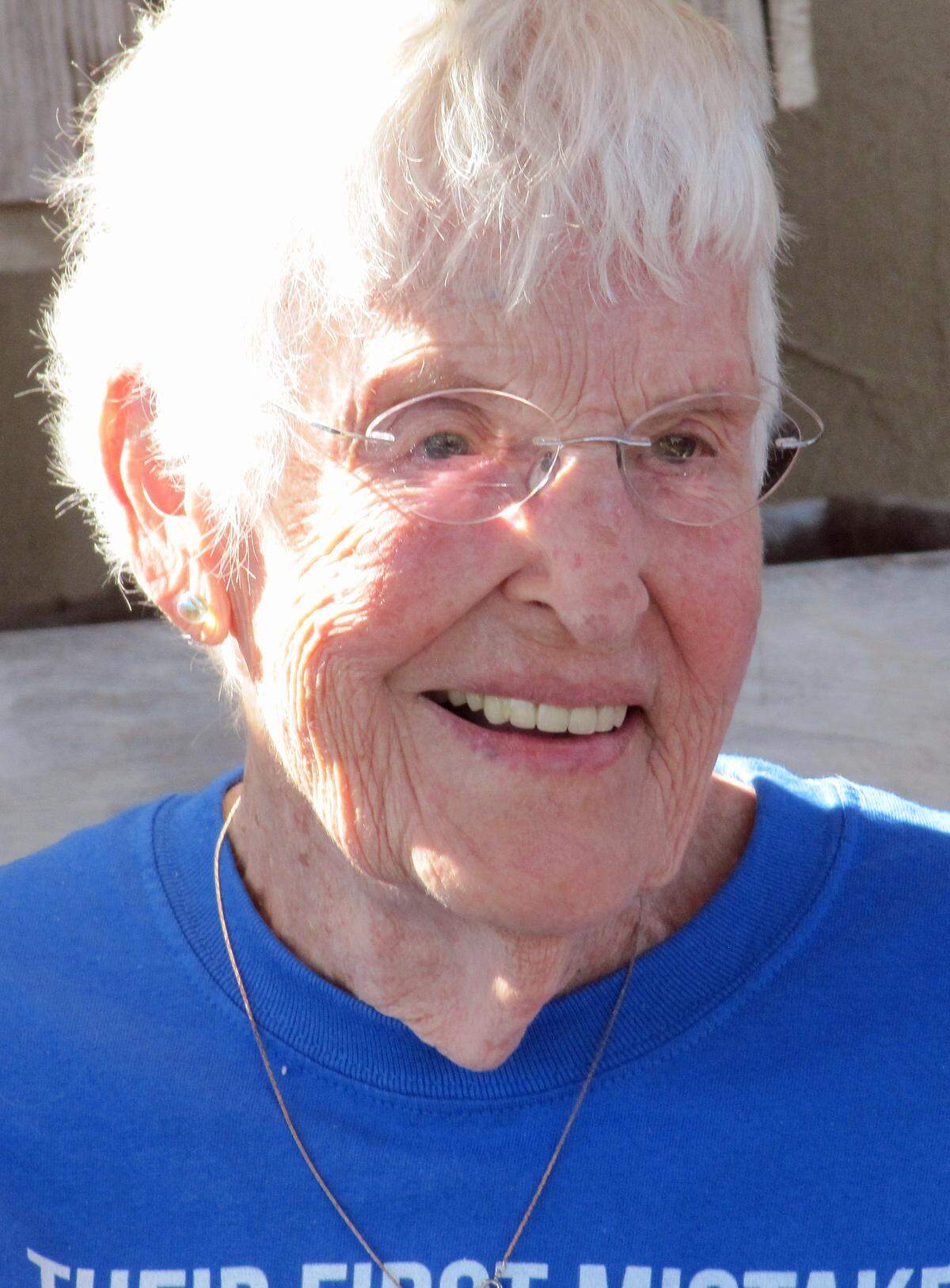 Longtime political newsmaker Shirley Bianchi, who died Friday, Feb. 26, 2021, is shown here at a 2019 celebration of her 90th birthday.
