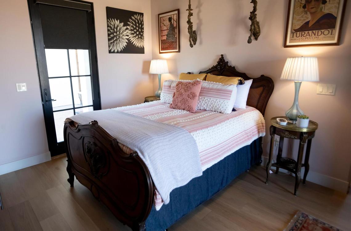 The San Miguel home of Charles Miller and Tina Gulotta-Miller features two guest suites that can be used as AirBnB vacation rentals.