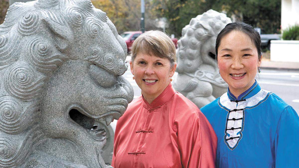 Liu Yu and one of her students, Dawn Cerf, have co-authored Lu's biography, 'Awakening the Sleeping Tiger.'