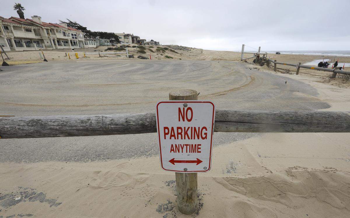 Changes are proposed for Pier Ave. in Oceano. Beach ramp for Oceano Dunes SVRA is seen here on Oct. 6, 2025.