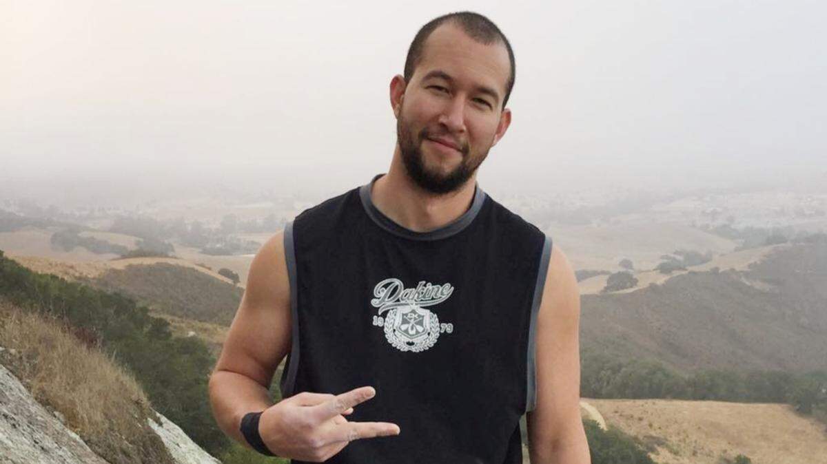 Edward “Eddie” Giron after a climb at Bishop’s Peak in San Luis Obispo in an undated post from his Instagram account.