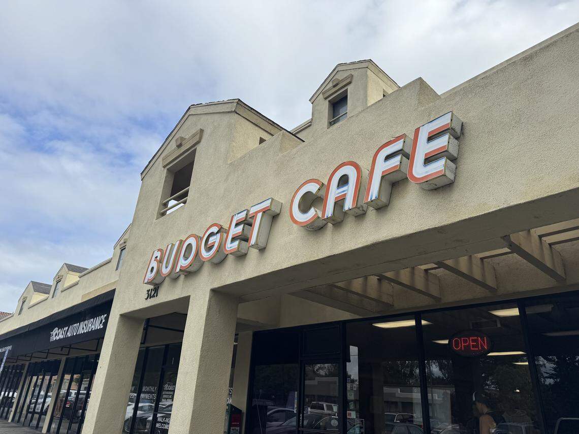 Budget Cafe at 3121 South Higuera St., Suite J, in San Luis Obispo. Seen here on Nov. 14, 2025.