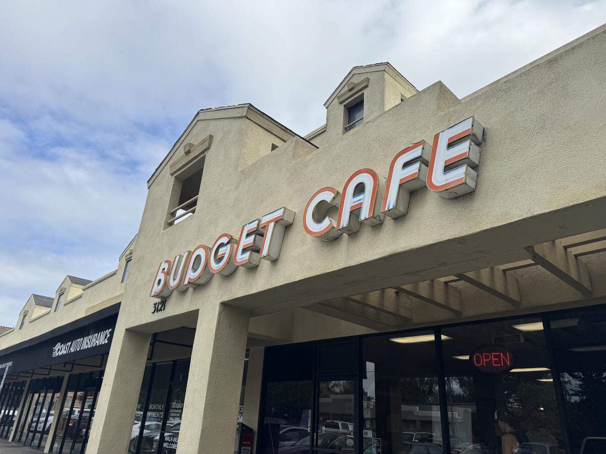 Budget Cafe at 3121 South Higuera St., Suite J, in San Luis Obispo. Seen here on Nov. 14, 2025.
