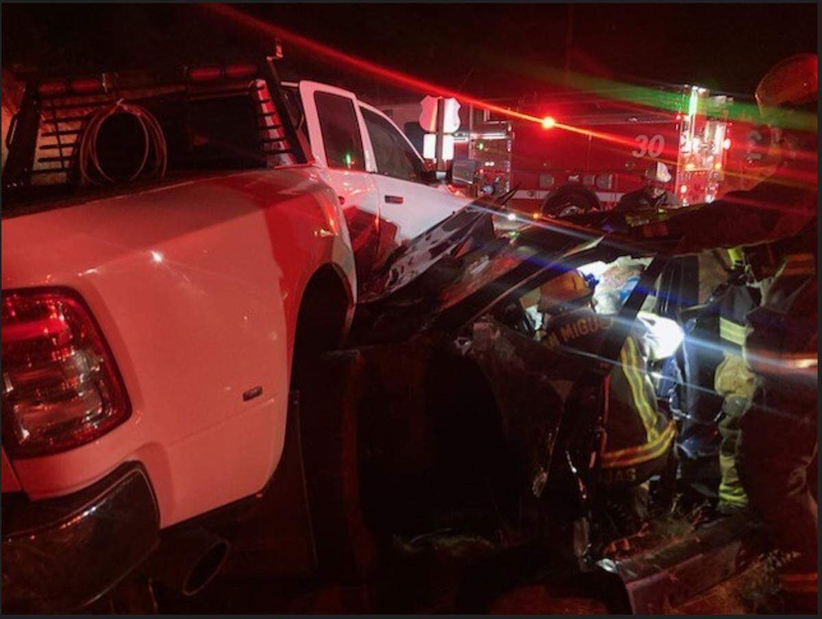 The scene of the crash caused by now retired California Department of Corrections Officer John Joseph Cicone on June 22, 2024. Cicone was sentenced to 270 days in jail and five years of probation after admitting to causing the crash that seriously injured two people and then fleeing the scene.