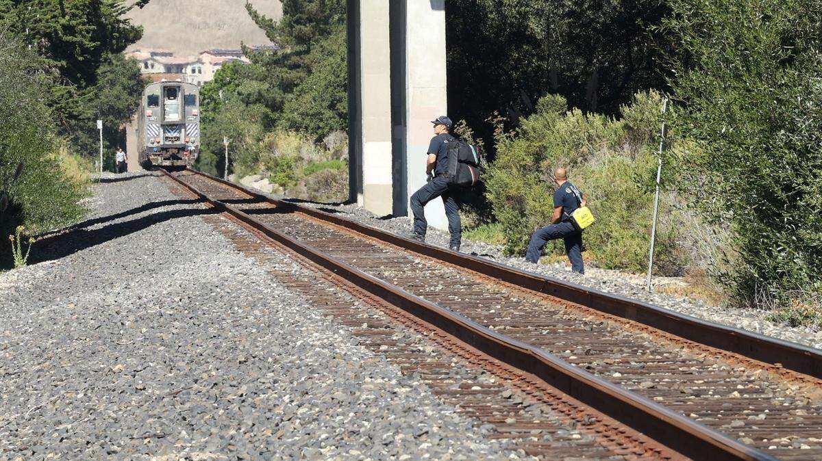 A person was fatally hit by an Amtrak train in Pismo Beach Wednesday afternoon.