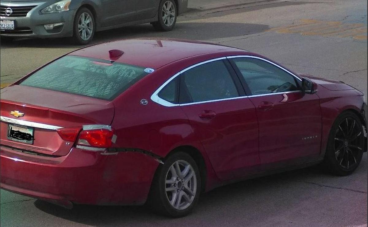 The San Luis Obispo County Sheriff’s Office is seeking help in finding missing 20-year-old Iryia Rea and her 3-year-old son, Moziak Rea. Their car, pictured here, is a 2016 Chevy Impala with rear damage and mismatched custom tire rims.