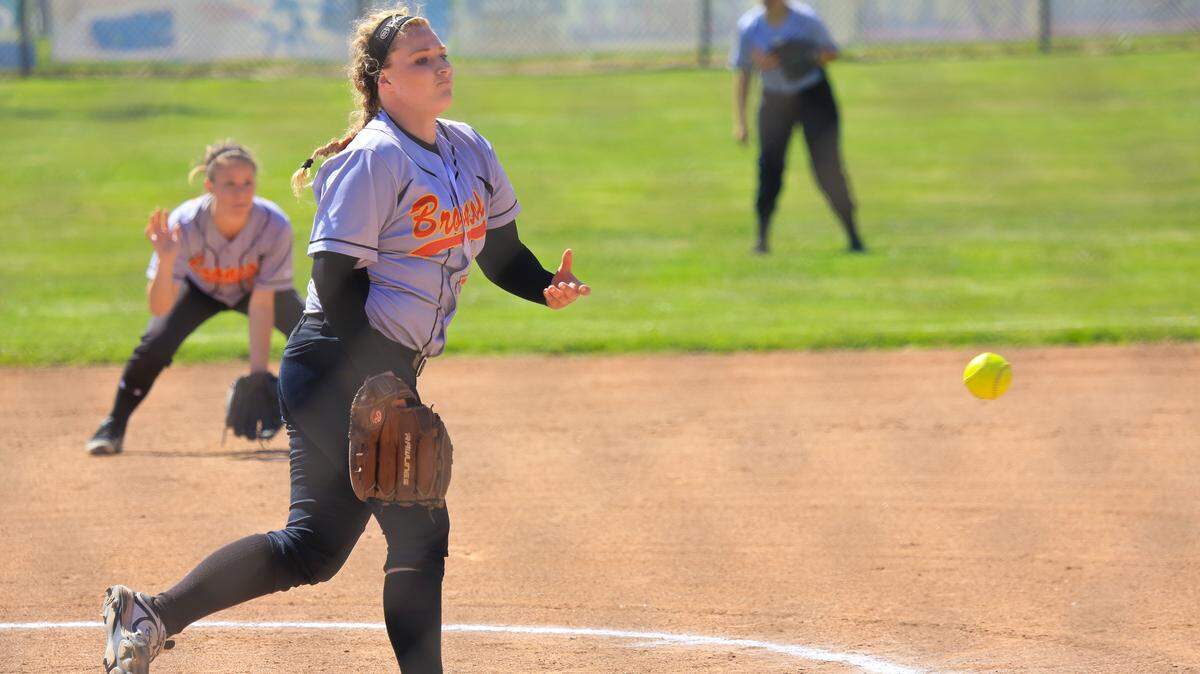 In her senior year, Coast Union pitcher Ellie Magnuson tossed five no-hitters and struck out 96 Coast Valley League batters in 42 innings.