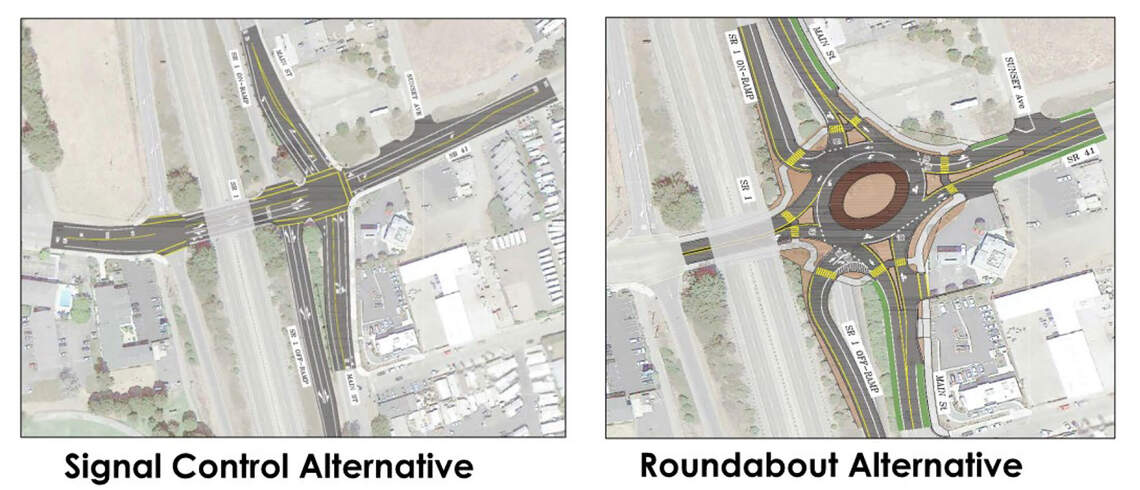 Morro Bay to install roundabout at Hwy 1, Hwy 41 intersection | San ...