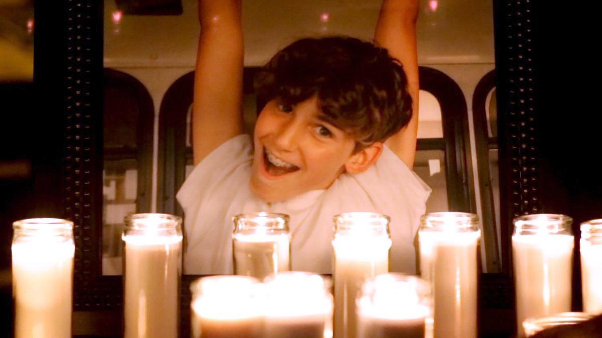 A memorial was held for 13-year-old Jared Aichouri, at Templeton Park where about 200 attended the candlelight vigil.