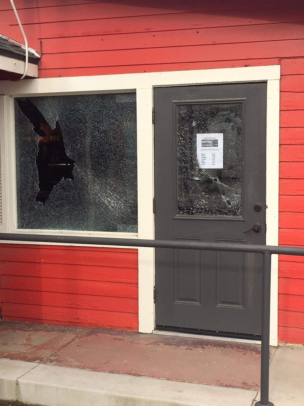 Two burglars were caught on surveillance video breaking into the Mission Trail Cider House near the Cholame “Y” last Tuesday.