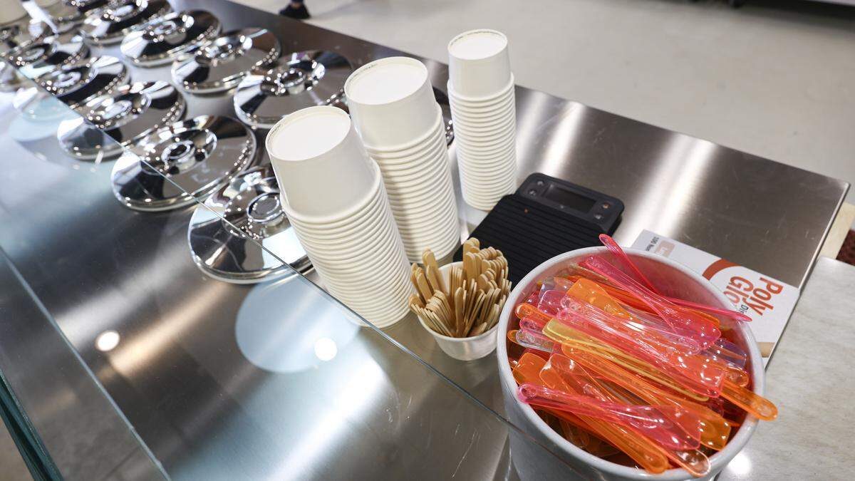 Gemlato makes their gelato from scratch. It  just opened in San Luis Obispo, seen here on Feb. 19, 2026.