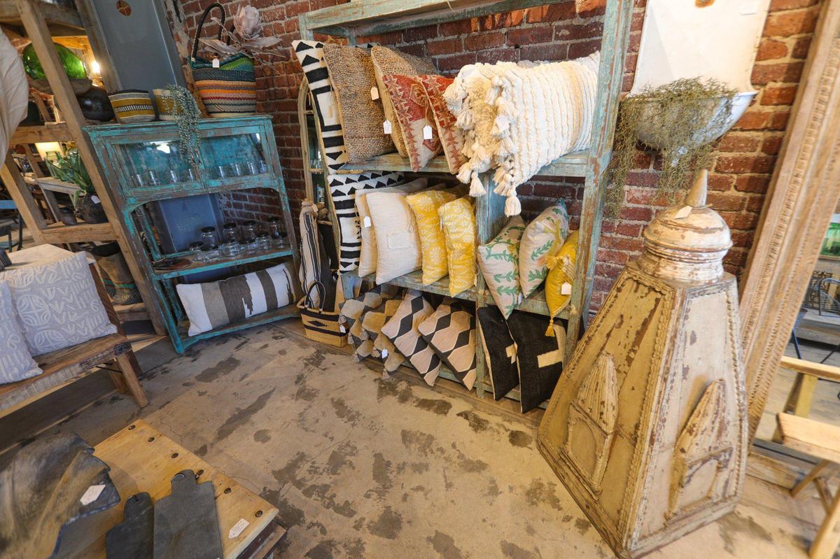 Rose Ellen Bianchine and husband Nick are the owners of Atrium Mercantile on El Camino Real in Atascadero near Traffic Way July 7, 2022.