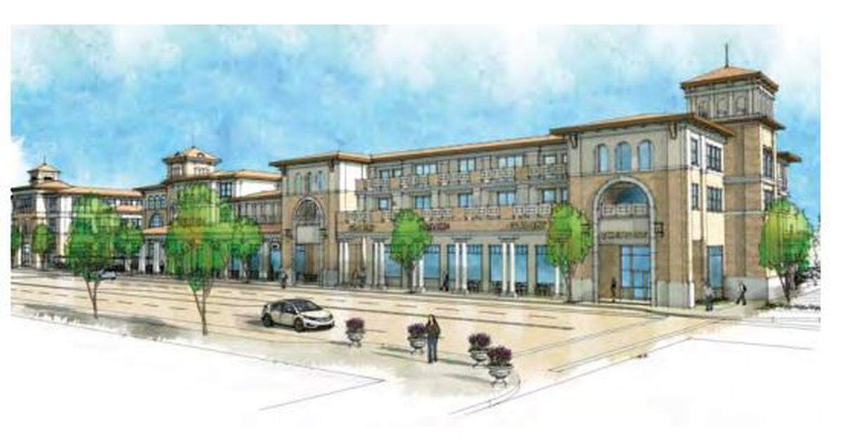 A rendering of the La Plaza project, which developer Mike Zappas said will be complete by fall 2019.
