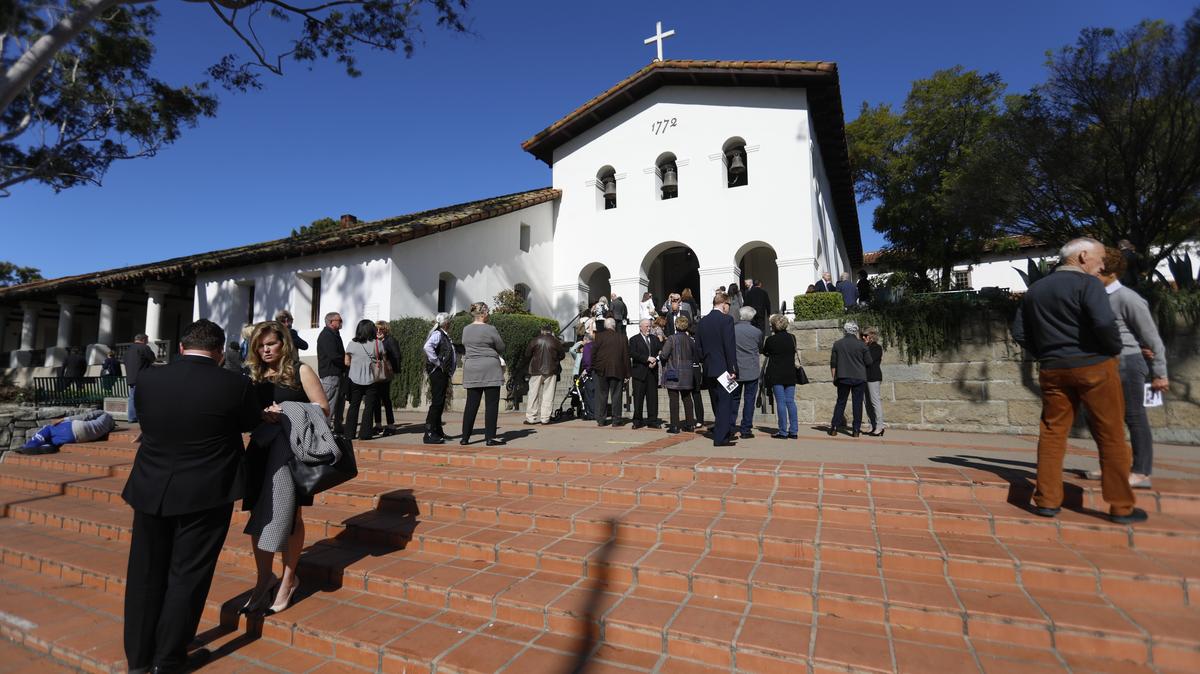 Mission San Luis Obispo de Tolosa is in the heart of a downtown dramatically changed by coronavirus