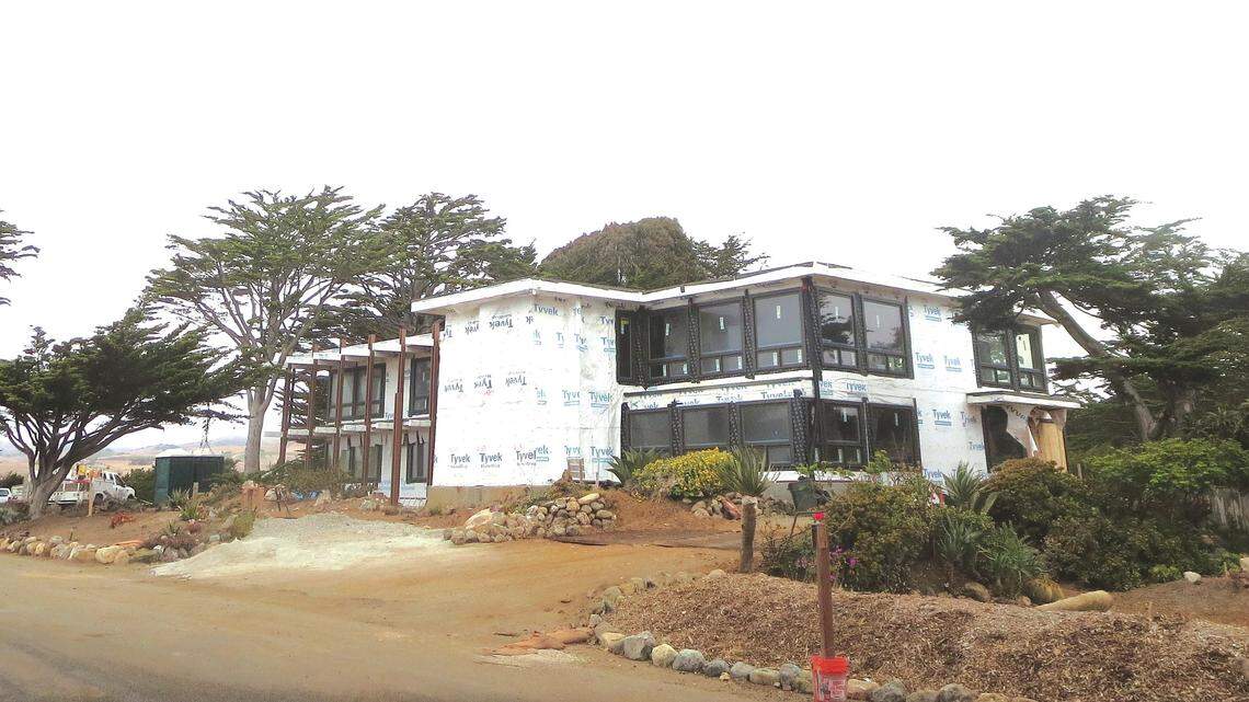 Work on the building that housed The Hamlet restaurant is continuing under a permit issued in 2012. County planners approved additional remodeling work in several auxiliary buildings, some of which will change use.