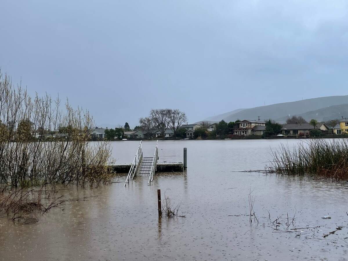 A photo of Laguna Lake in January.