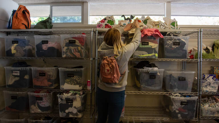SLO homeless residents have a new one-stop shop for free food, clothing