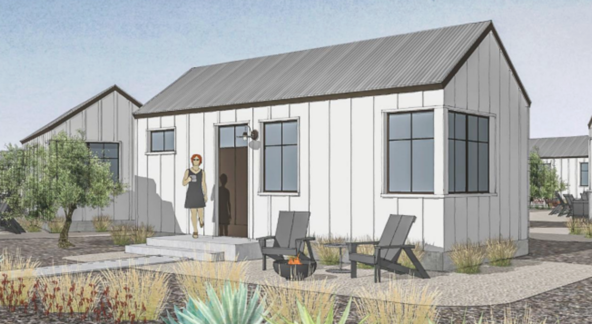 Outward Development hopes to build 107 cabins on a property along Buena Vista Drive in Paso Robles.