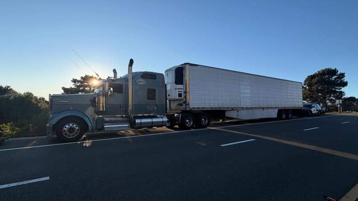 A semi-truck driver was arrested in San Luis Obispo County for an alleged DUI. The California Highway Patrol said the driver presented a false identification to officers, concealing previous DUI charges and a license suspension.