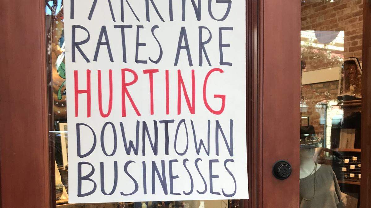 Business owners in downtown SLO have openly opposed the parking rates that practically doubled last year. They’ll get some relief in July, when lower rates go into effect.