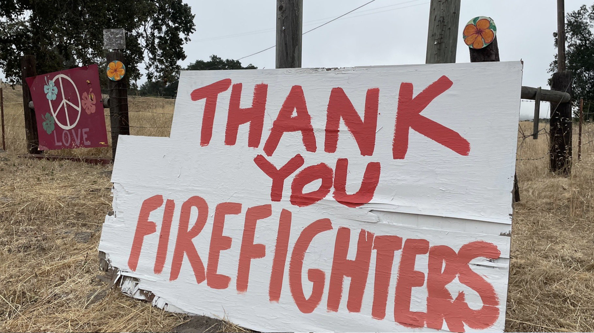 Cal Fire SLO thanked the community and assisting agencies for their support during the fire in a tweet this morning.