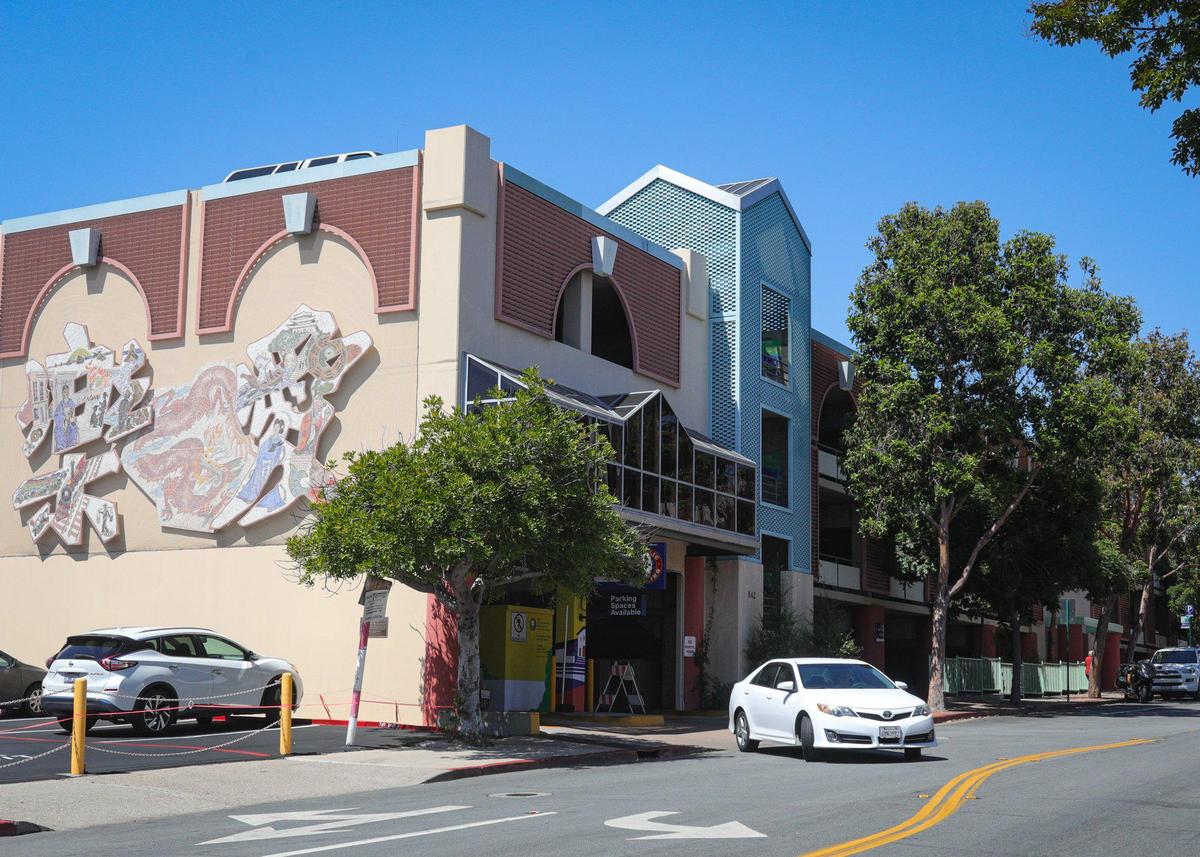 The city of San Luis Obispo's Palm Street parking structure. 