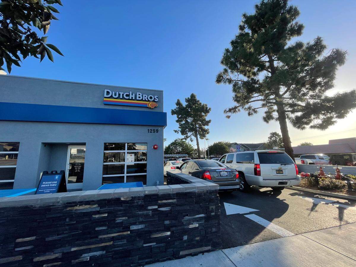 Dutch Bros Coffee has opened in Arroyo Grande. They were giving out free coffees in celebration of their opening on Saturday.