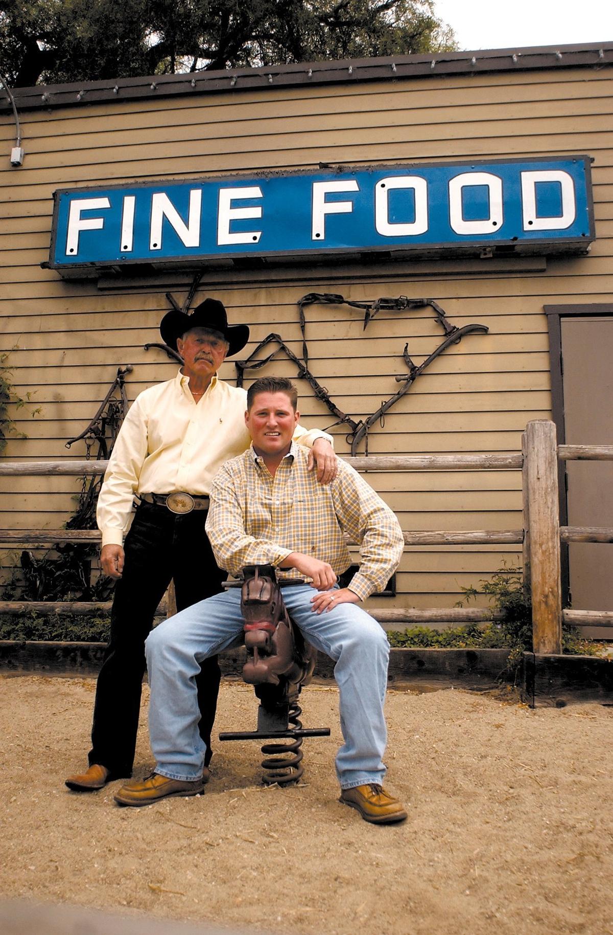 Bruce & Toney Breault, McClintocks partners father and son in June 2003.