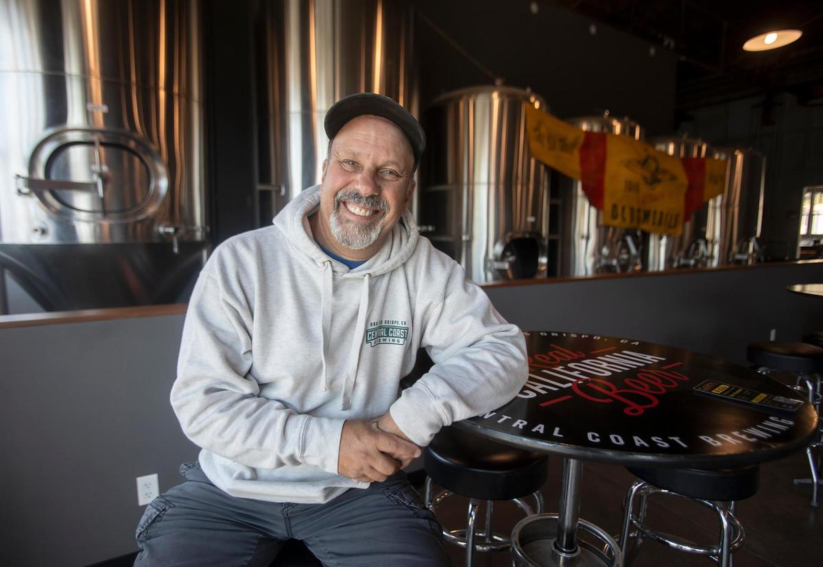 George Peterson, who owns Central Coast Brewing, is one of a pair of local businessmen who took over the massive lot at 1701 Monterey Street in San Luis Obispo to transform it into The Hub. Krobar Distillery is also housed in The Hub.