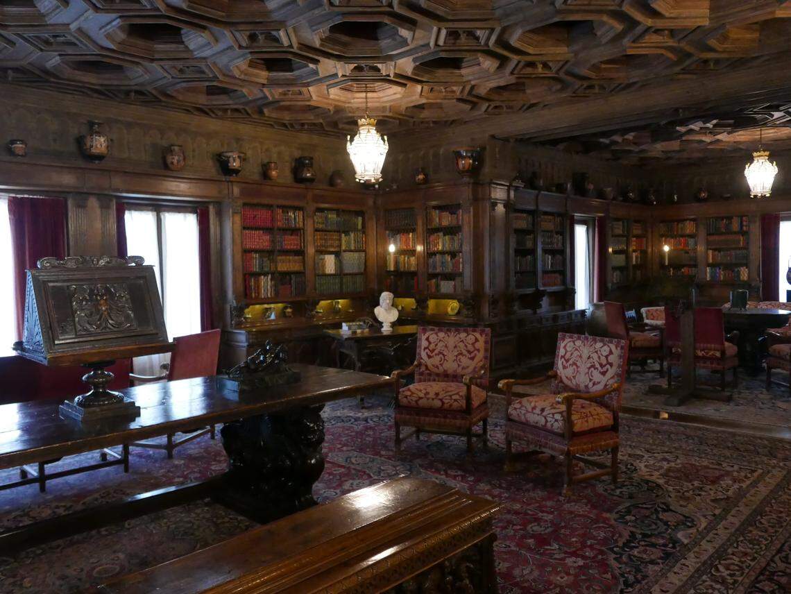 Thomas Burhenn of Arroyo Grande took this photo of the Main Library at Hearst Castle in San Simeon.