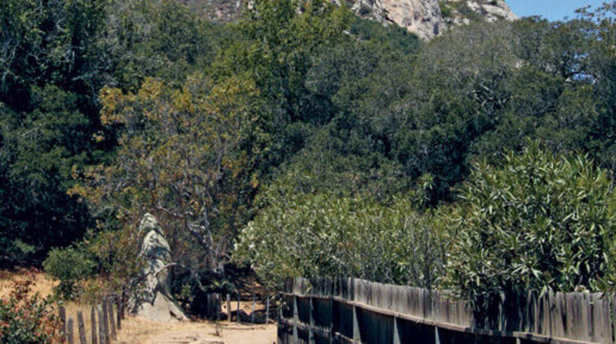 The Ferrini Ranch trail to Bishop Peak.