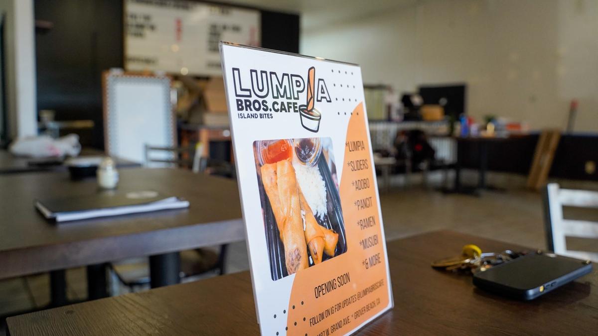 Lumpia Bros. Cafe will serve Spam musubi, lumpia and other Filipino cuisine at 1187 W Grand Ave. in Grover Beach.