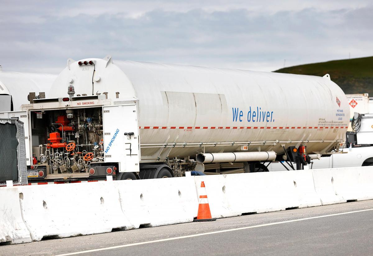 “The pipeline remains exposed after heavy rainfall and flows from Whale Rock Reservoir,” a SoCalGas spokesperson said. Operations are at a parking area near Villa Creek and along a stretch of Estero Bluffs State Park, both north of Cayucos.