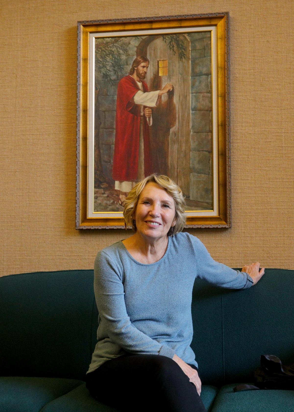 Julie Jones, who is a member of Church of Latter-Day Saints. Jones has been helping Maria and her family since they came to SLO. David Middlecamp 5-23-2019