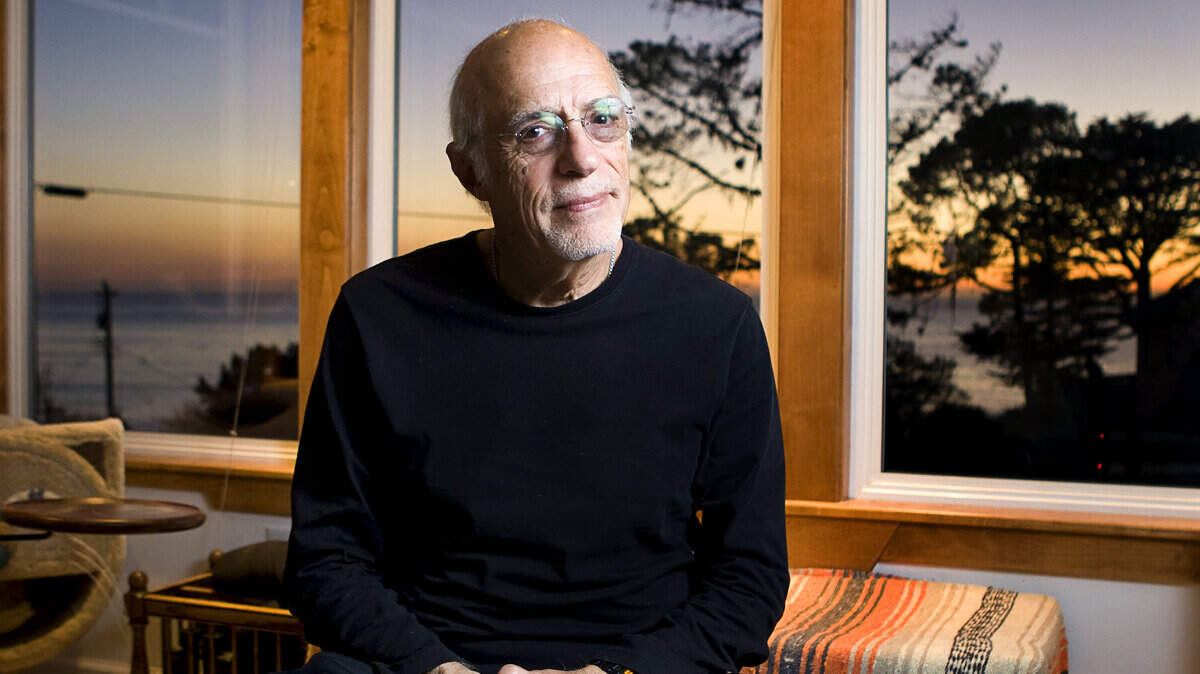 Singer, songwriter, producer and publisher John Madara poses at his Cambria home.