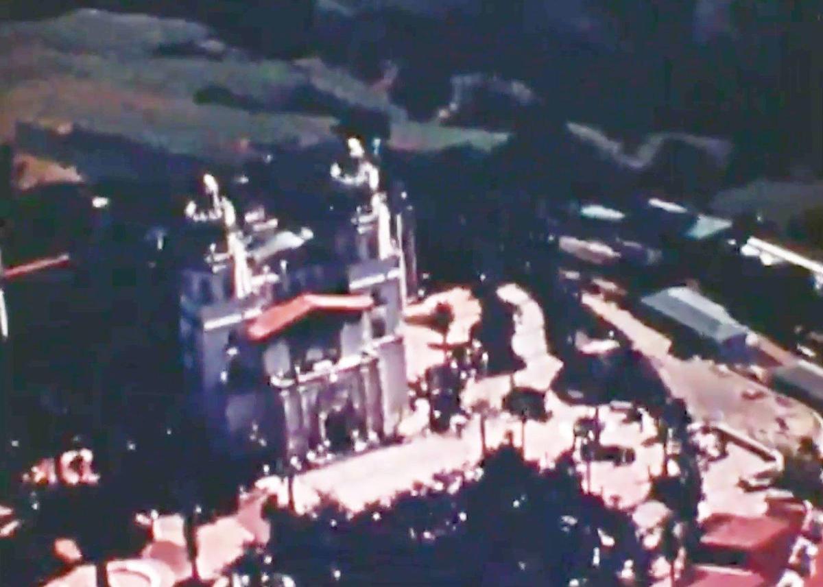 William Randolph Hearst was still in residence at his San Simeon castle when the San Luis Obispo Chamber of Commerce took an aeriel tour of its 1938 film “Recreation Unlimited.”