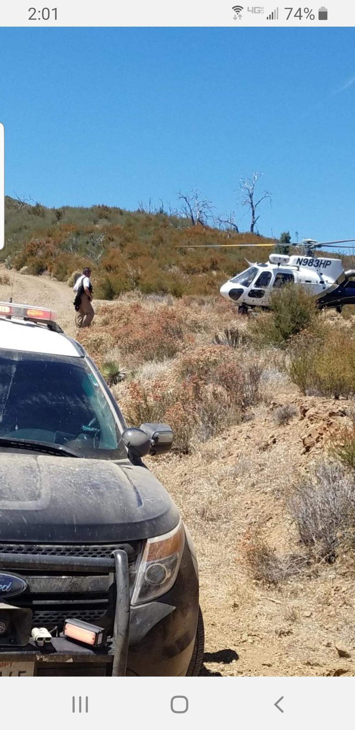 A CHP airplane on patrol and a CHP helicopter from Paso Robles both also responded to the chase, and began tracking the vehicle.