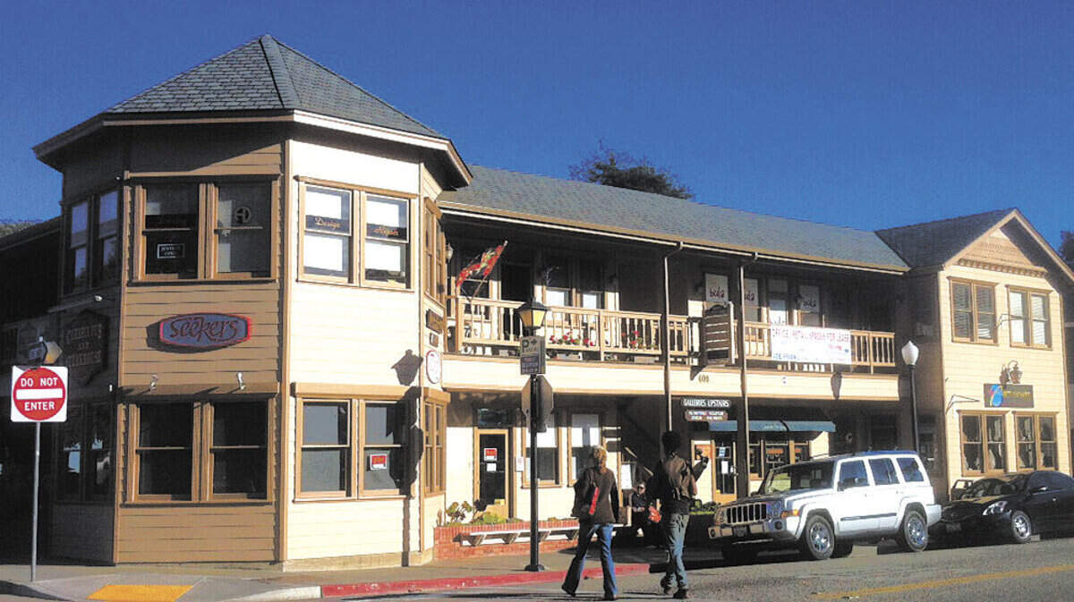 Seekers Glass Gallery occupied the ground level suite at left at 4090 Burton Drive in Cambria for 30 years before closing Nov. 15.